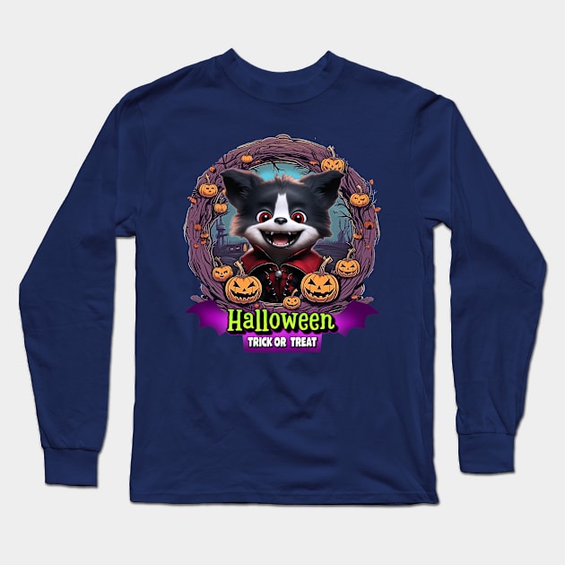 Puppy Halloween Costume Long Sleeve T-Shirt by Puppy & cute